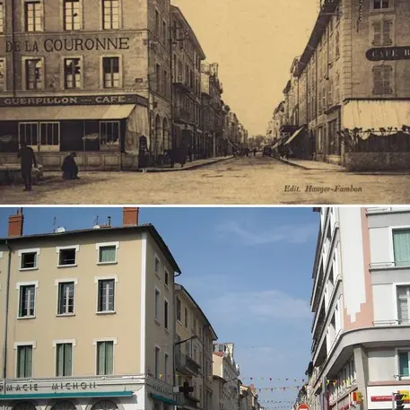 Parcours en ville : Avant/après, Romans en images - Journées Européennes du Patrimoine