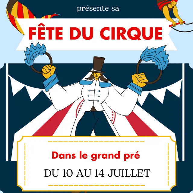 Affiche festival du cirque