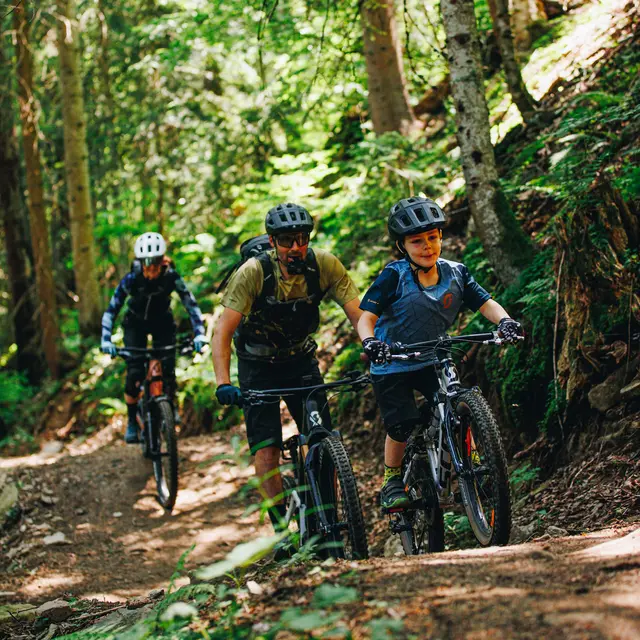 Cours privé de VTT avec Evolution 2_La Clusaz