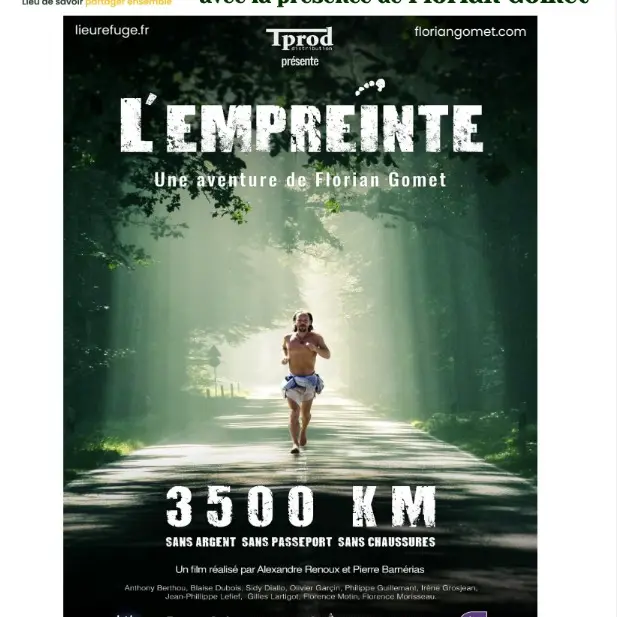 Projection du film l'Empreinte