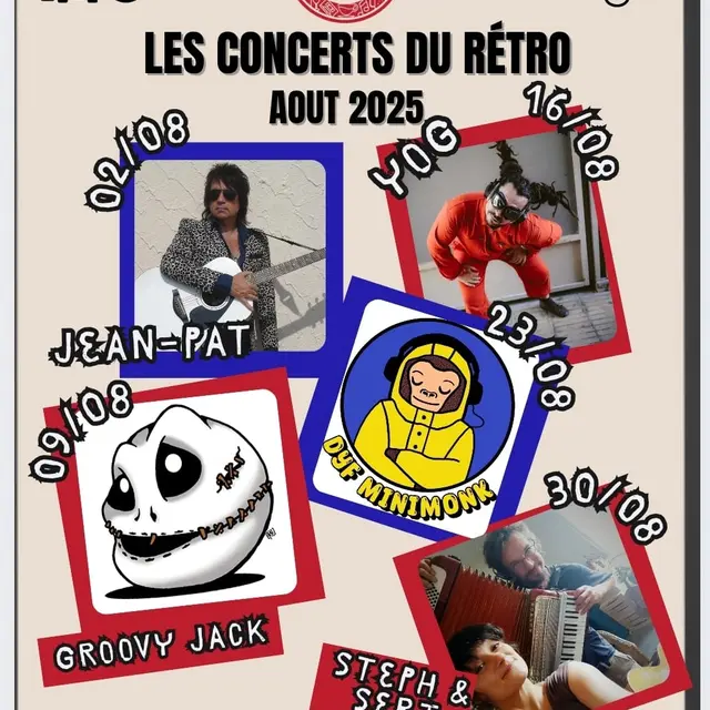 JEAN PAT - Concert au Rétro_La Chapelle-d'Abondance