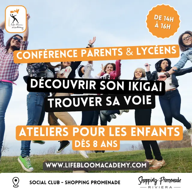 Conférence Découvrir son Ikigai - Trouver sa voie_Cagnes-sur-Mer