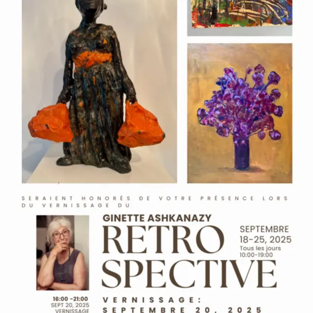 Exposition Rétrospective Ginette Ashkanazy_Seillans