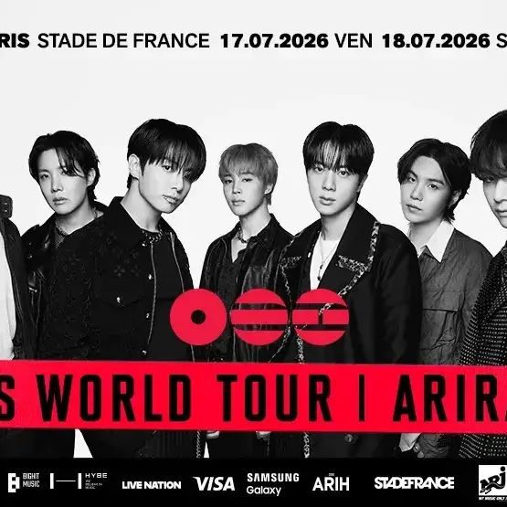 Concert de BTS au Stade de France