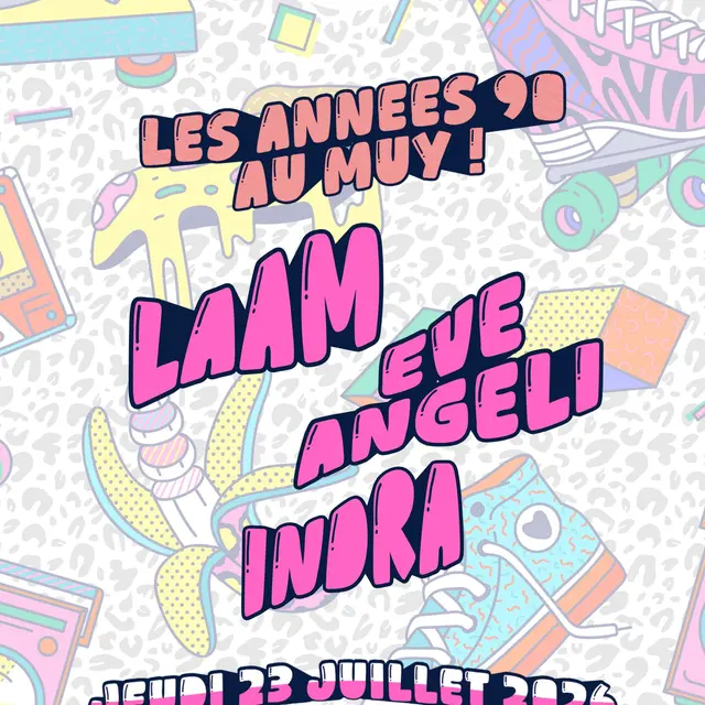 Les années 90 au Muy