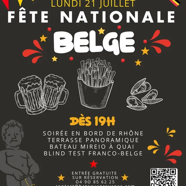 Fête nationale belge à bord_Avignon