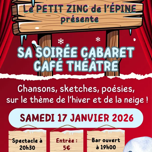 Soirée cabaret café-théâtre_L'Épine