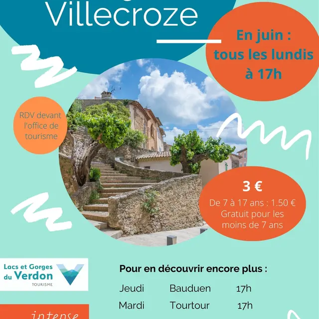 Visite guidée du village de Villecroze_Villecroze