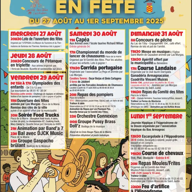 Fêtes de Cazaubon 2025_Cazaubon