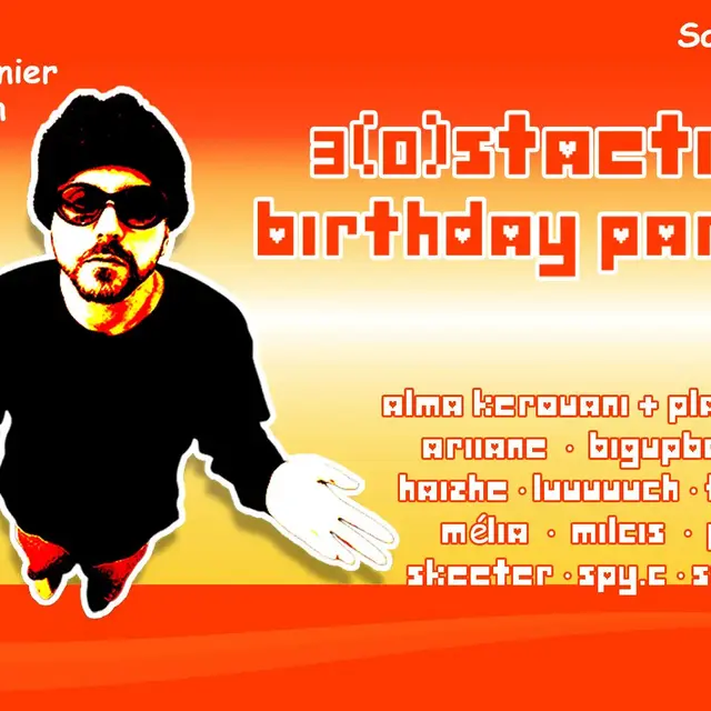 Spectacle - 3(0)staetic birthday party_Saint-Ouen