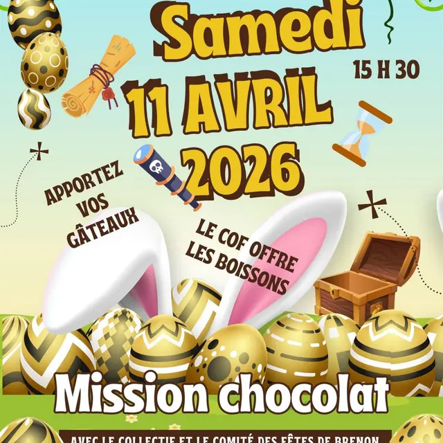 Pâques : Mission chocolat_Brenon