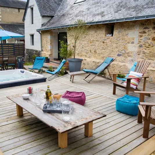 Gîte de la rue creuse - Terrasse