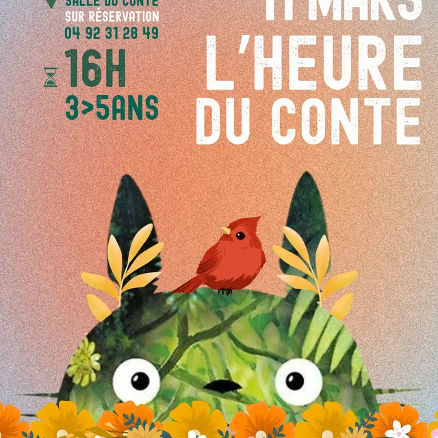 Lecture : l'heure du conte_Digne-les-Bains