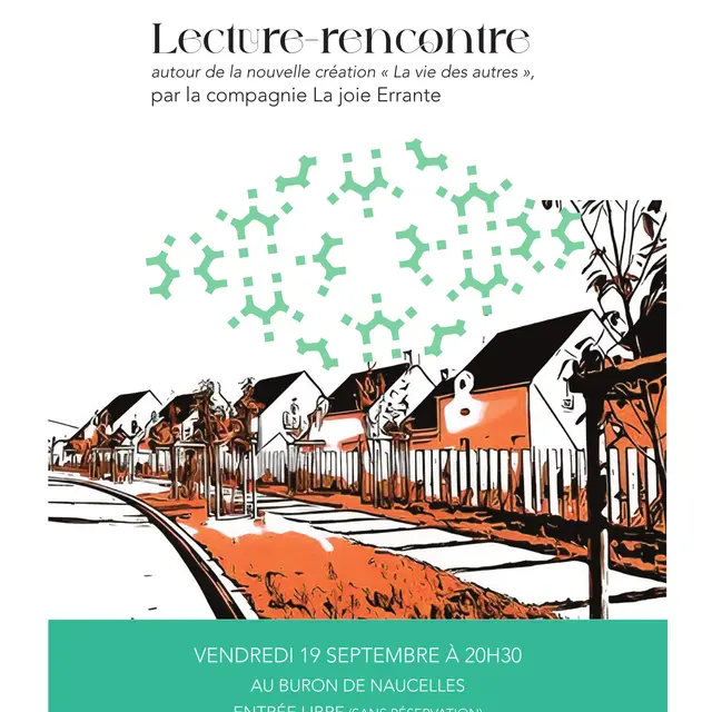Compagnie La joie Errante : lecture-rencontre_Naucelles