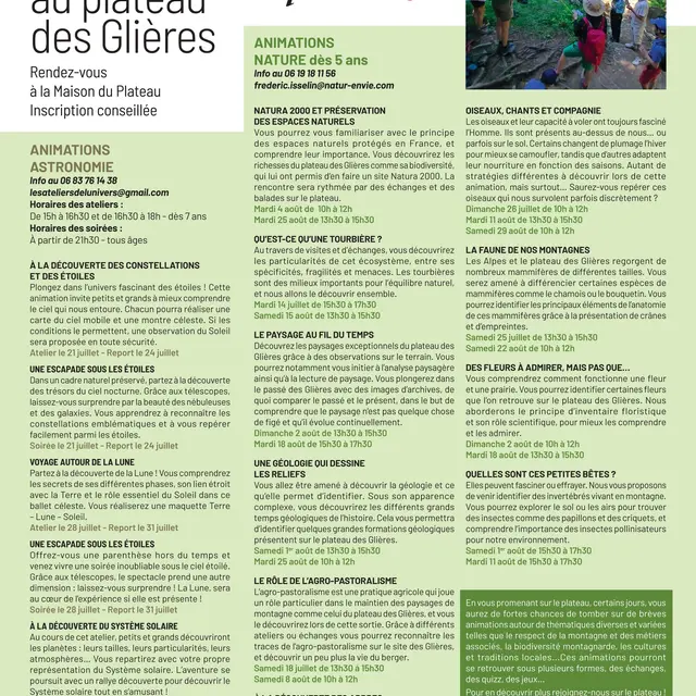 Animations nature_Fillière