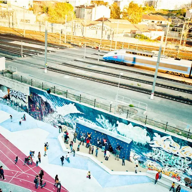 Playground skatepark Friche Belle de Mai