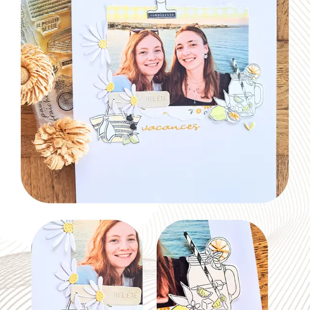 Atelier scapbooking : mettre en valeur une photo_Les Échelles