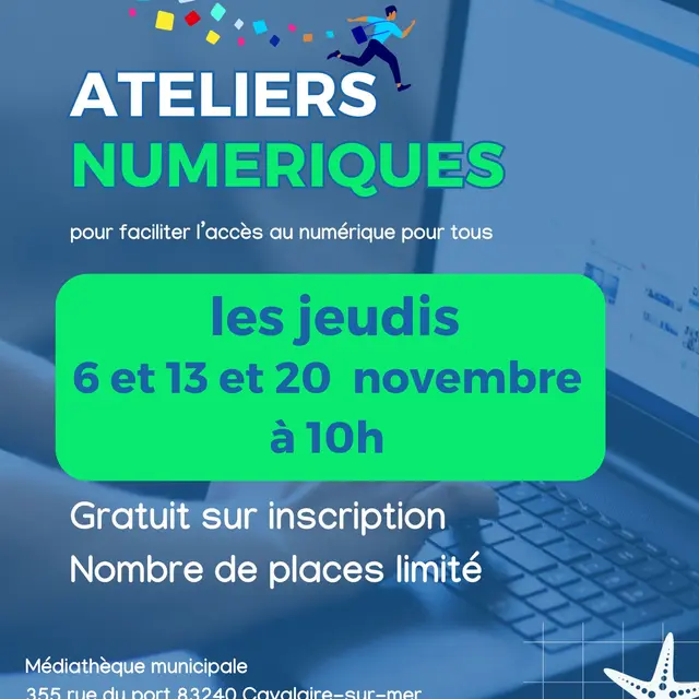 Ateliers numériques_Cavalaire-sur-Mer