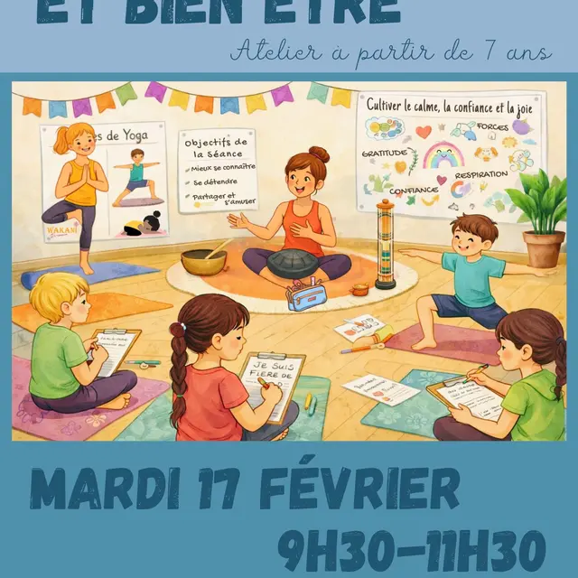 Atelier enfant : yoga bien être_Ceyzérieu