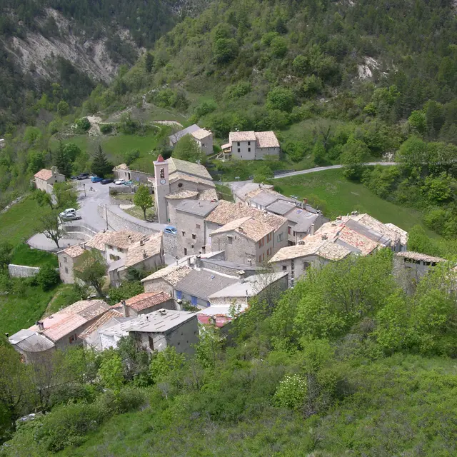 Le village d'Ubraye