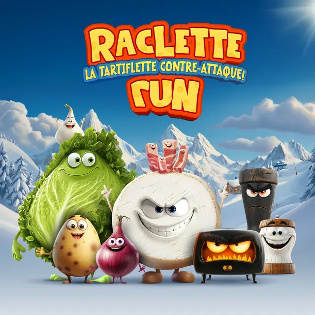 Jeu de piste Raclette Run : La tartiflette contre-attaque