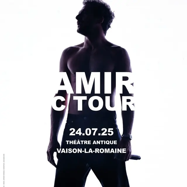 Amir en concert au Théâtre Antique_Vaison-la-Romaine