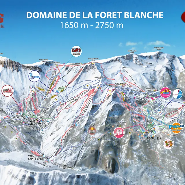 vars domaine skiable