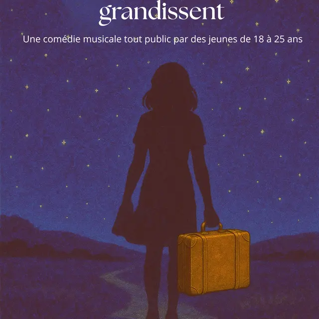 Affiche Tous les Enfants grandissent - comédie musicale Piment Scène