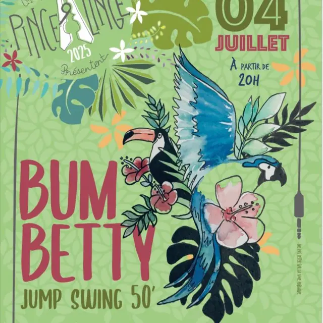 Les concerts de la Pince à Linge avec Bum Betty - Chamborigaud_Chamborigaud