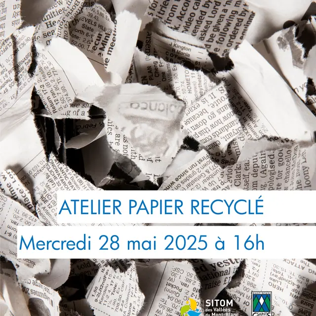 Atelier papier recyclé - 