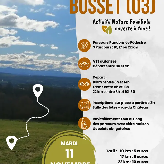 Affiche Randonnée 2025