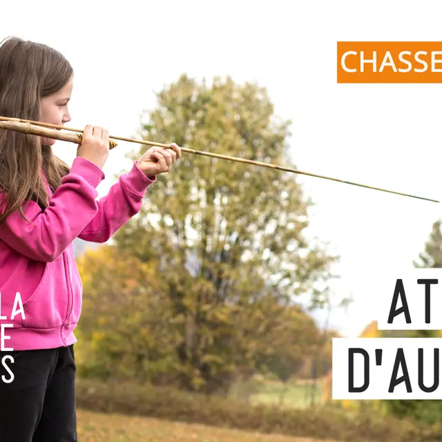 Atelier de la Préhistoire : Chasseur paléo_Vassieux-en-Vercors