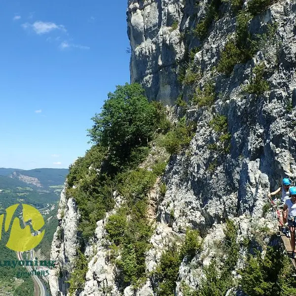 Via ferrata d'Hostiaz avec Canyoning Emotions