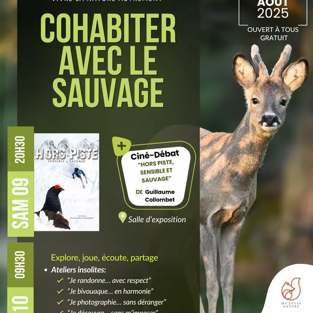 Ciné-débat hors piste, sensible et sauvage_Saint-Jacques-des-Blats