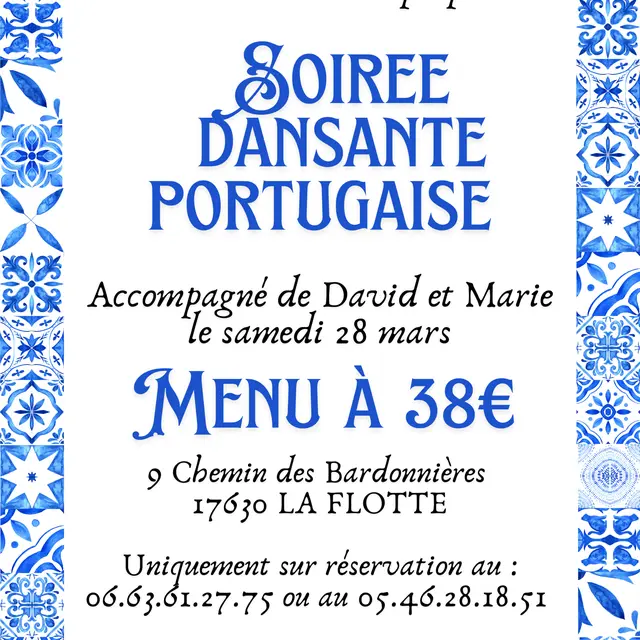 Soirée dansante portugaise_La Flotte
