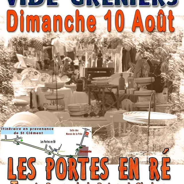 Brocante Vide-Greniers par Les Portes en Fête_Les Portes-en-Ré