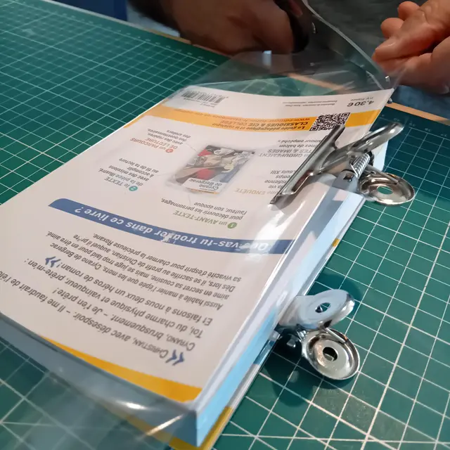 Atelier : je couvre mes livres d'école_Annecy