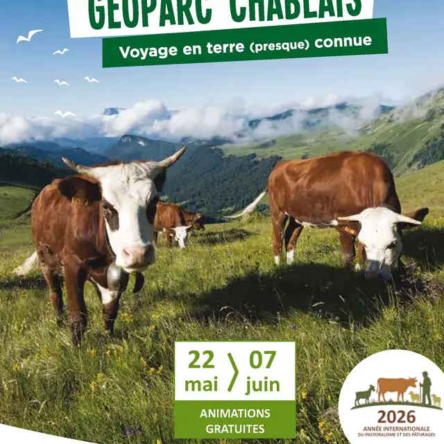 Les Semaines du Géoparc du Chablais - édition 2026_Thonon-les-Bains