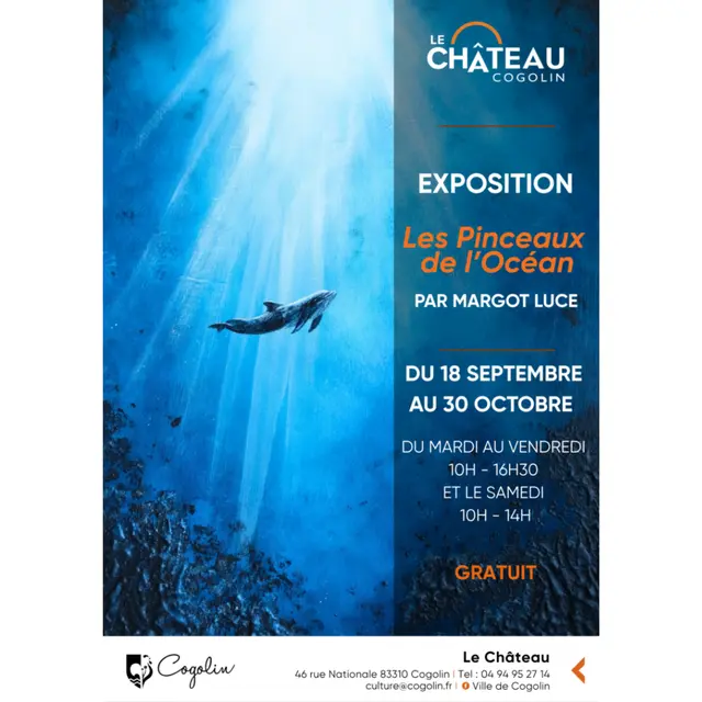 Exposition Les pinceaux de l'Océan_Cogolin