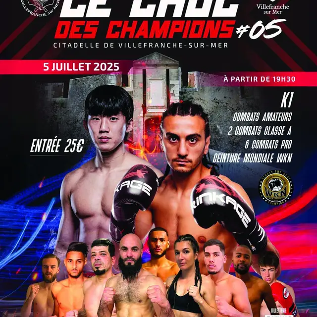 Gala de full contact « Le choc des champions »_Villefranche-sur-Mer