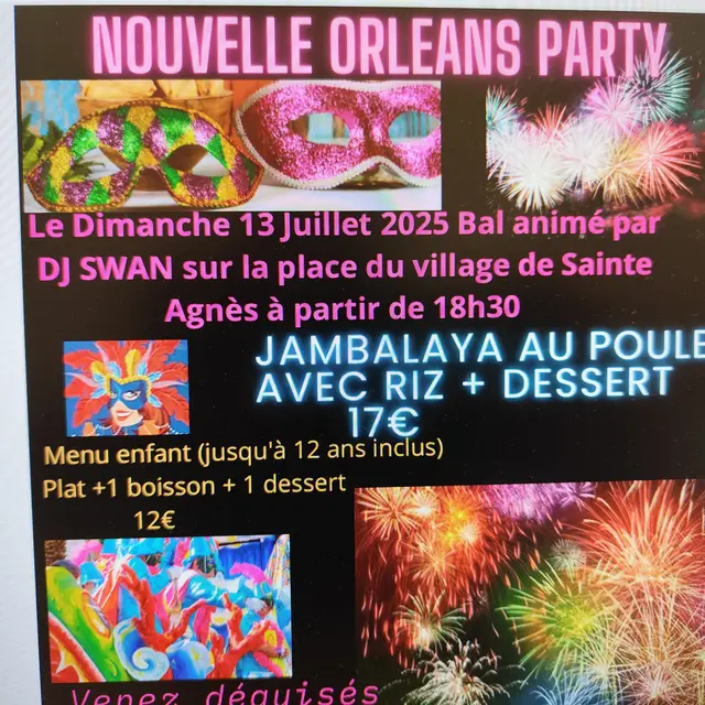 Nouvelles Orleans Party_Sainte-Agnès