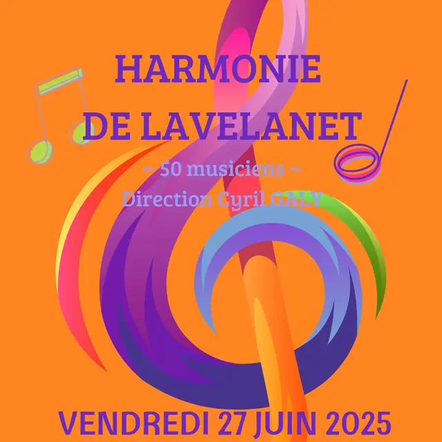 Concert Harmonie de Lavelanet sur la placette des Arts_Tarascon-sur-Ariège