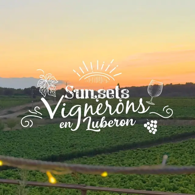 Sunsets vignerons enLuberon au Domaine du Coffre_Pertuis