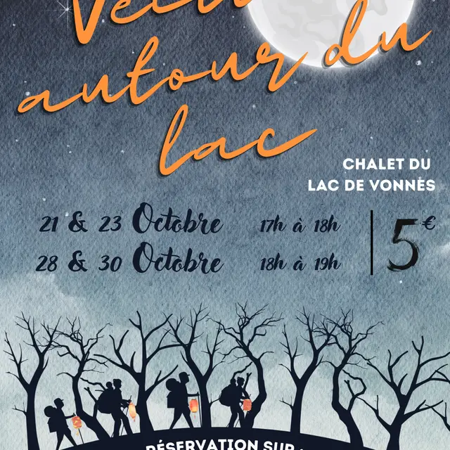 Veillée autour du lac_Châtel