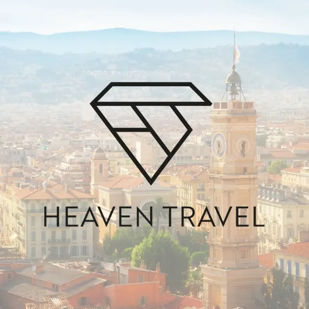 Heaven Travel Nice Logo