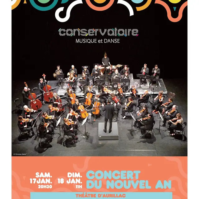 Concerts du Nouvel An par l'Orchestre Symphonique de Haute-Auvergne_Aurillac