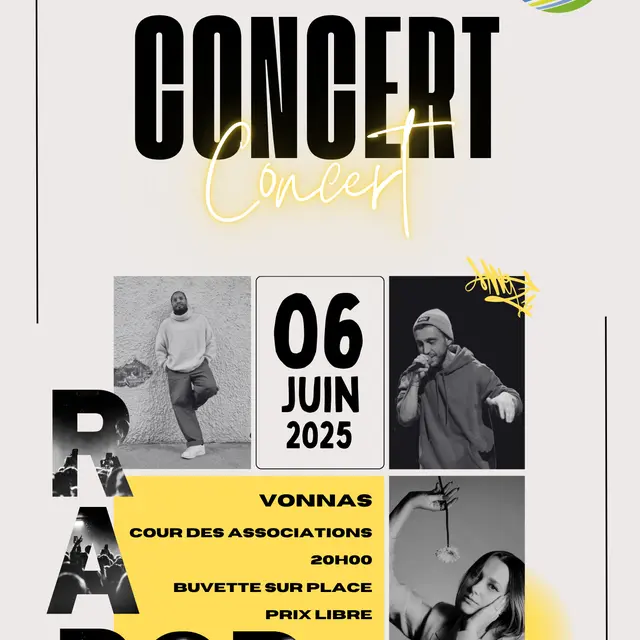 Affiche concert Vonnas