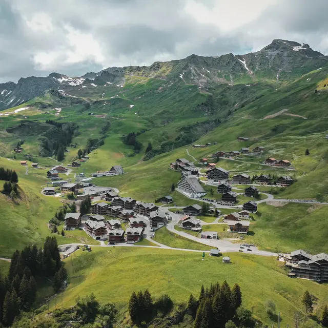 Parcours trail 28 rouge : Pas de Croisette_Val-d'Illiez