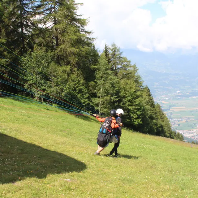 Baptême en parapente avec Air st-ger parapente