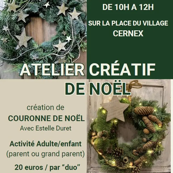 Atelier Créatif de Noël_Cernex